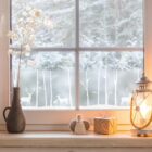 Dc fix BIRCH WOODS Static Cling Vinyl Window Film