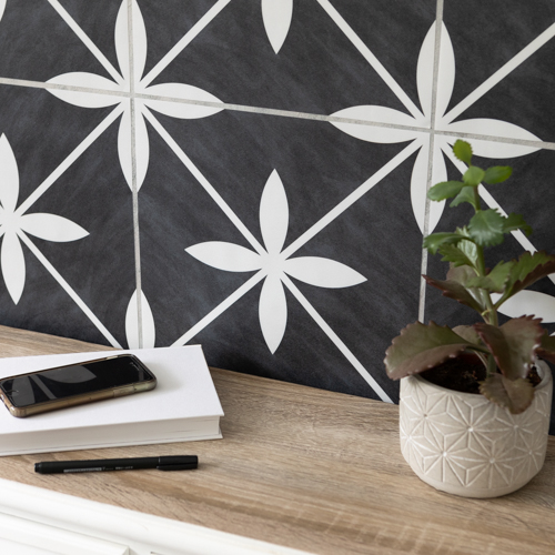 CASTELAR (1) Quadrostyle CASTELAR INK BLACK Vinyl Stickers