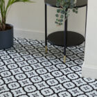 Floor Pops COMET Peel and Stick Vinyl Floor Tiles 30.48cm x 30.48cm