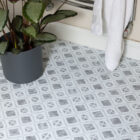 Dc fix ETHNIC Peel and Stick Vinyl Floor Tiles 30.48cm x 30.48cm