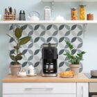 Dc fix GEOMETRIC Self Adhesive Waterproof Vinyl Wall Tiles 30.5cm x 30.5cm