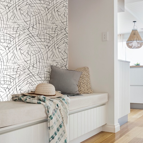 IMPRINT BLACK (4) Nu Wallpaper IMPRINT BLACK Peel and Stick Wallpaper 52.07cm x 5.49m