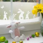 Dc fix LOVELY RABBITS Static Cling Vinyl Window Film