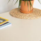 Dc fix MATT CREAM Sticky Back Plastic Vinyl Wrap Film