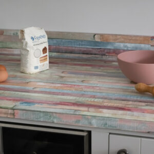 Dc fix RIO COLOURED PLANKS Sticky Back Plastic Vinyl Wrap Film