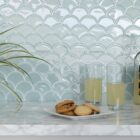 In Home SHELL 3D Epoxy Splashback Tile Stickers 25.4cm x 25.4cm
