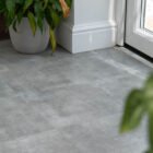 Dc fix SOLID CONCRETE Peel and Stick Vinyl Floor Tiles 30.48cm x 30.48cm