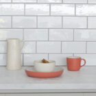 In Home SUBWAY WHITE 3D Epoxy Splashback Tile Stickers 25.4cm x 25.4cm