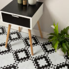 Dc fix VICTORIAN TILES Peel and Stick Vinyl Floor Tiles 30.48cm x 30.48cm