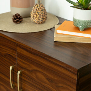 Dc fix WALNUT Sticky Back Plastic Vinyl Wrap Film