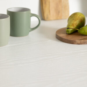 Dc fix WHITEWOOD MATT Sticky Back Plastic Vinyl Wrap Film - various sizes