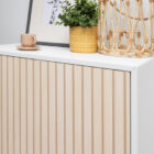 Dc fix WOODEN SLATS Sticky Back Plastic Vinyl Wrap Film