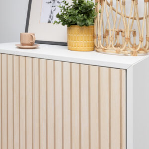Dc fix WOODEN SLATS Sticky Back Plastic Vinyl Wrap Film