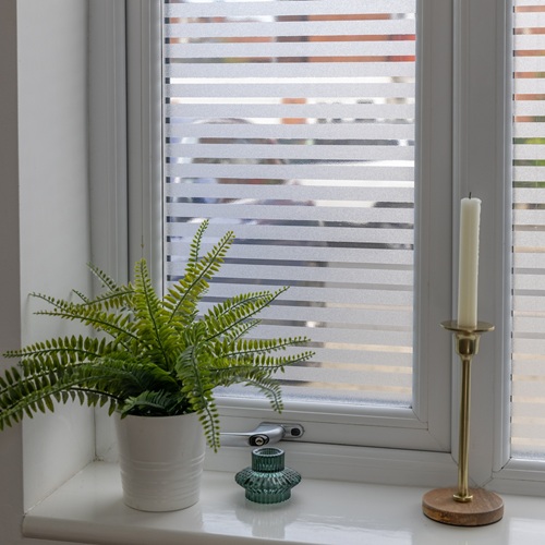 BEAM (2) 500 Dc fix BEAM Eco Line PVC Free Static Cling Vinyl Window Film