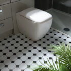 Floor Pops HUDSON Peel and Stick Vinyl Floor Tiles 30.48cm(W) 30.48cm(H) 1.5mm(D)
