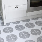 Floor Pops LUMINARY Peel and Stick Vinyl Floor Tiles 30.48cm(W) 30.48cm(H) 1.5mm(D)