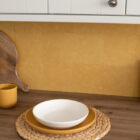 Dc fix MICRO CEMENT GOLD Self-Adhesive Vinyl Wall Tiles 15.25cm(W) 15.25cm(H) 1.2mm(D)