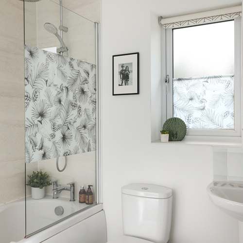 Dc fix PRINTED BOTANICALS Sticky Back Plastic Vinyl Window Film - various sizes