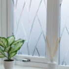 RoomMates CRYSTAL BAMBOO Premium Static Cling Vinyl Window Film 61cm(W) 1.88m(L)
