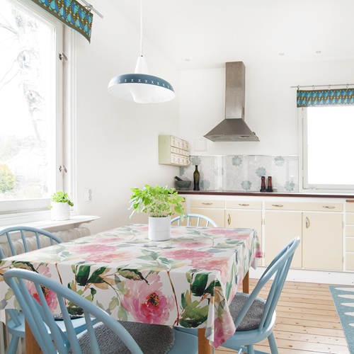 Florals 500 d-c-fix Florals Eco Line PVC Free Polyester Tablecloth